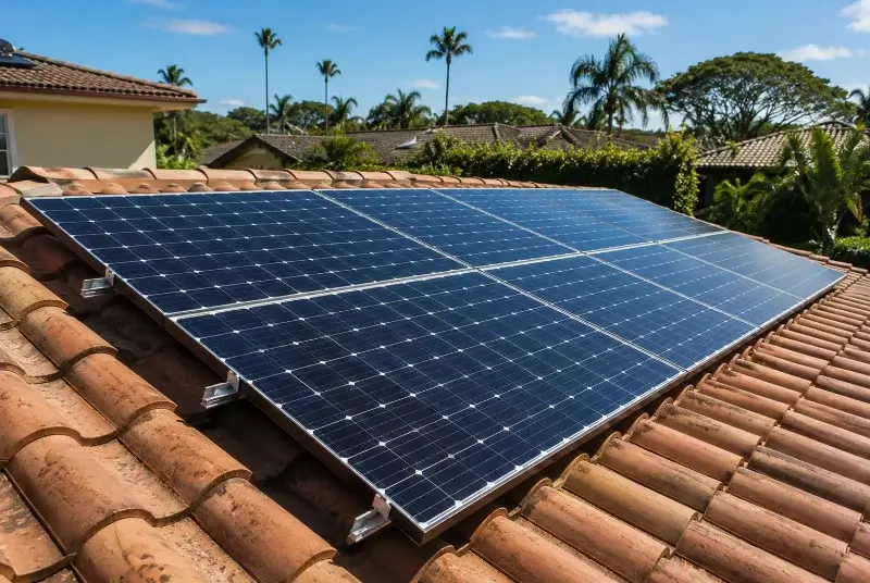 Installation de panneaux solaires à Sarraziet